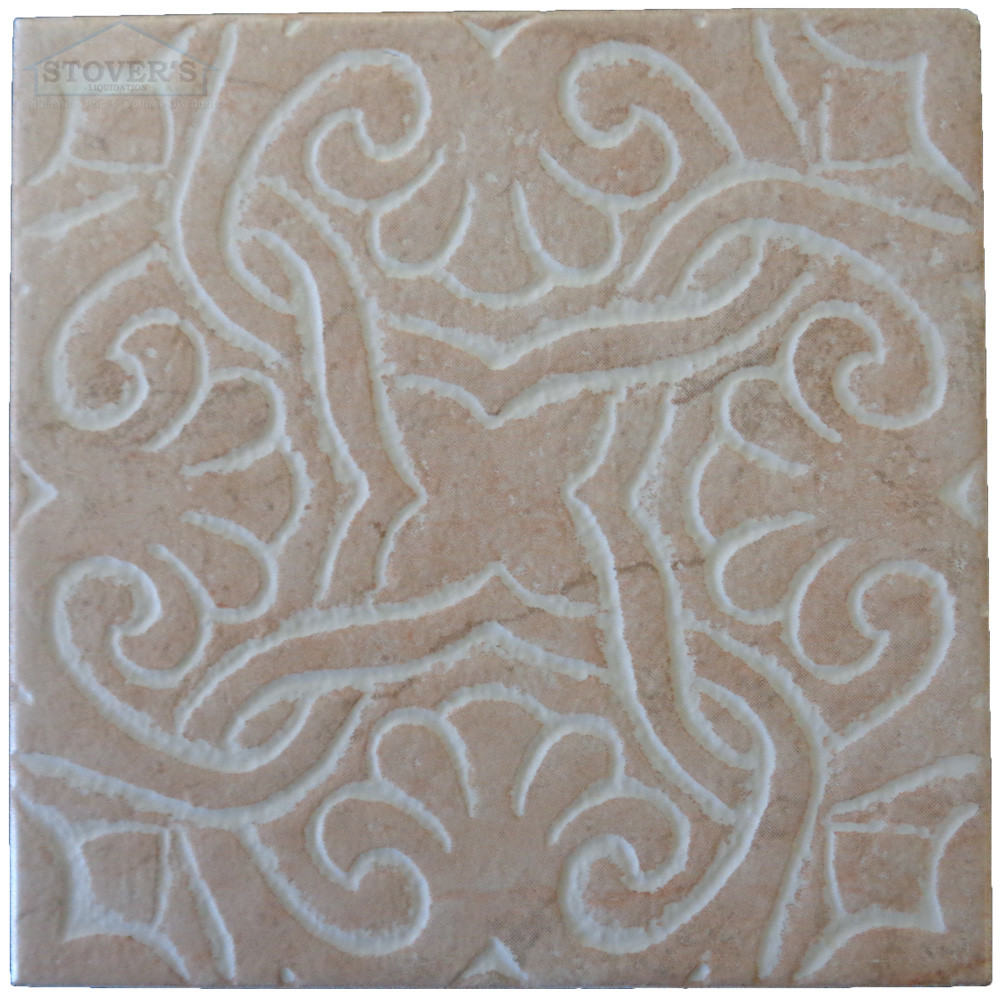 6x6 Porcelain Deco Interceramic Set of 4
