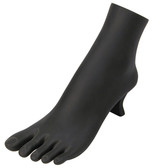Anklet Toe Ring Foot Form Display Black