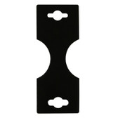 Necklace Bracelet Hanging Card (Adhesive Backing) Black 