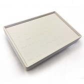 Stackable Showcase Tray Ring 56-Slot White