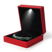 LED Bracelet / Bangle / Watch Box Red