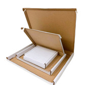 Corrugated Shipping Friendly Slot Lettermail Box 6 x 4 3/4 x 5/8"H (15*12*1.7cm)