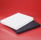 Folding Shipping Friendly Slot Lettermail Box 7x4x 5/8" H  (18*10*1.8cm) White