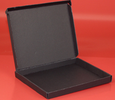 Folding Shipping Friendly Slot Lettermail Box 7x4x 5/8" H  (18*10*1.8cm) Black