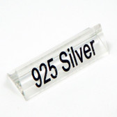 Store Showcase Sign 925 Sterling Silver
