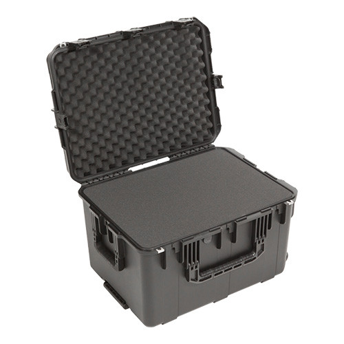 3i-2317-14B-C military standard shipping case with Cubed Foam. Includes wheels and pull handle. 3i-2317-14B-C military standard shipping case with Cubed Foam. Includes wheels and pull handle.