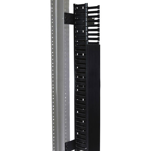 Rackmount Solutions 34-207616-BK - Vertical Rackmount Cable Channel, 6 foot Rackmount Solutions 34-207616-BK - Vertical Rackmount Cable Channel, 6 foot