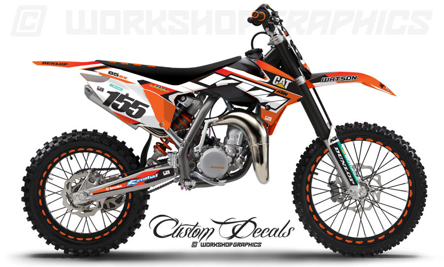 Ktm Stroke Graphics Ktm Stroke Graphics
