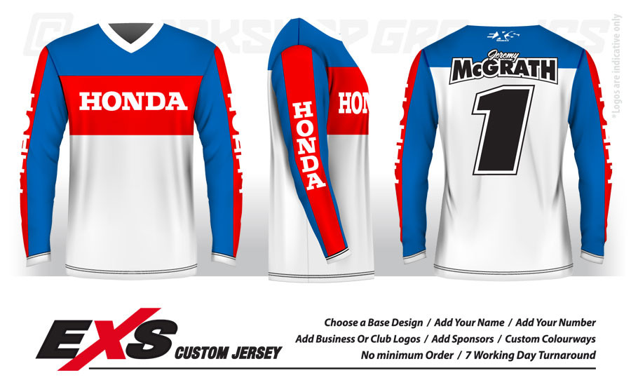 Custom Design MX BMX & Downhill Jerseys