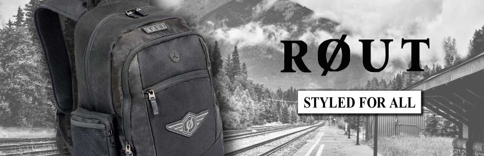 Rout Sport Wallets, Backpacks, Messanger Bags, Slings, Voyager, Adventurer
