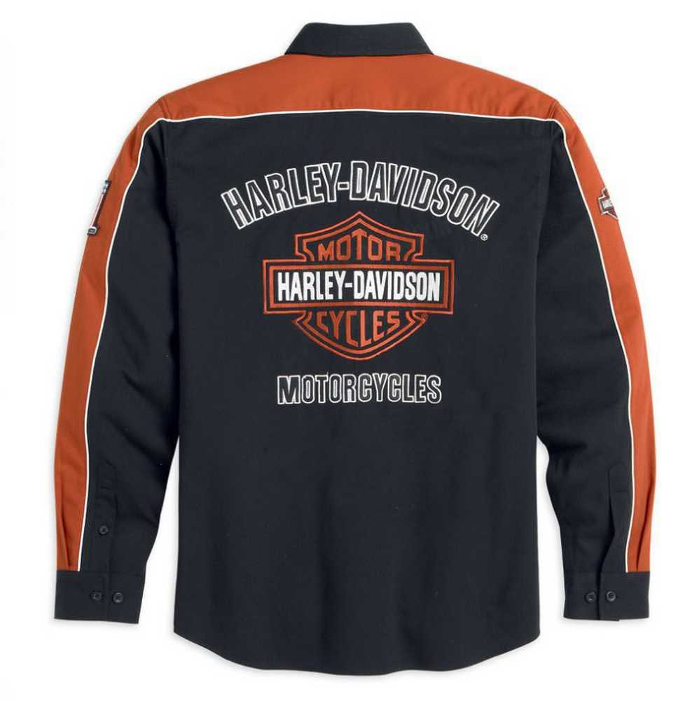 Harley-Davidson® Men's Prestige Long Sleeve Woven Shirt 99073-13VM ...