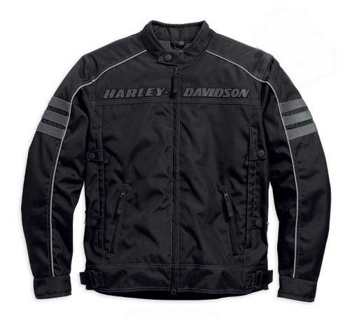 Harley-Davidson® Men's Functional Jacket, Street Canon Riding Black ...