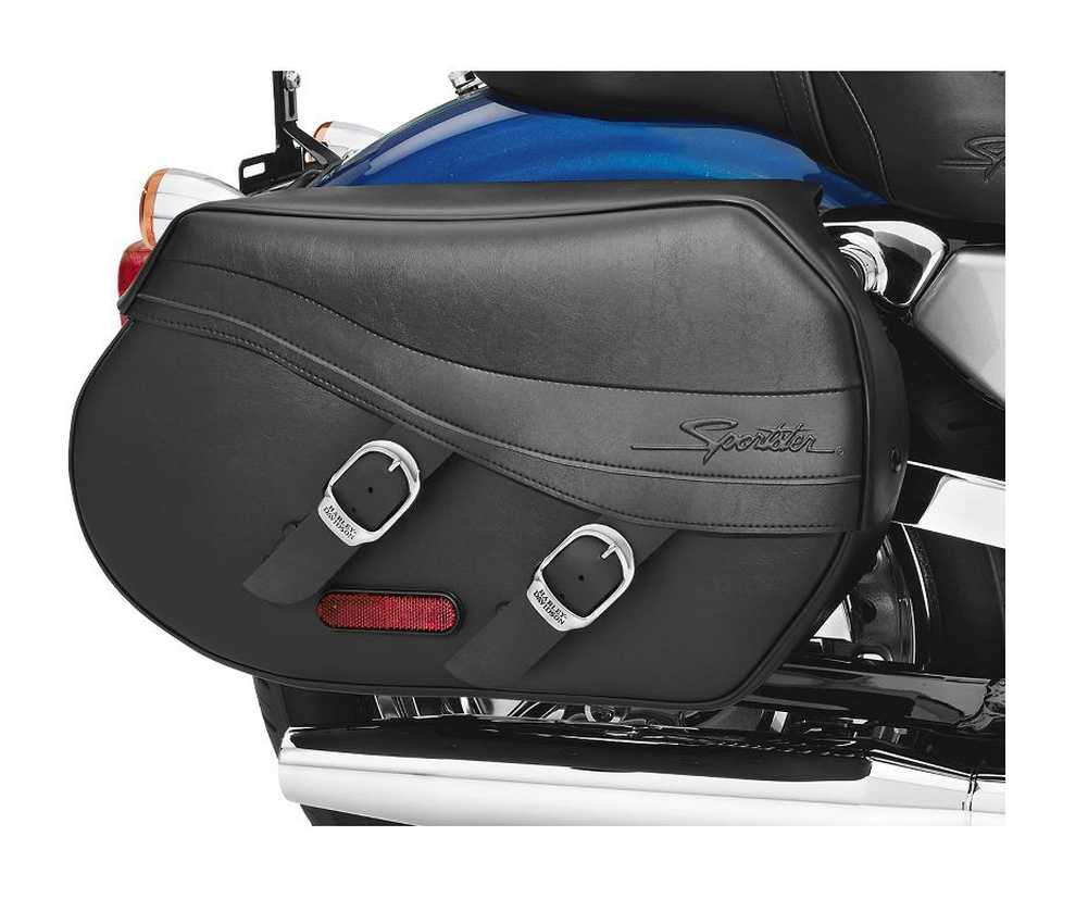 Harley Davidson Sportster Leather Saddlebags