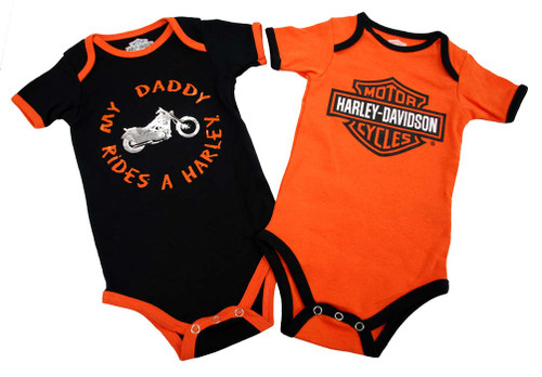 Harley Davidson Baby Clothes Custom HarleyDavidson Baby Boys' Daddy Rides A Harley Creeper 60Pack Harley Davidson Baby Clothes Custom HarleyDavidson Baby Boys' Daddy Rides A Harley Creeper 60Pack