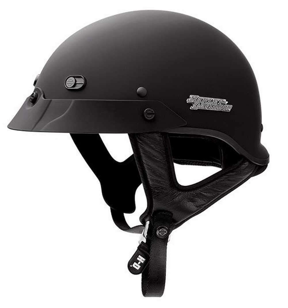 Harley-Davidson® Men's Hybrid Ultra-Light Spoiler Half Helmet MATTE