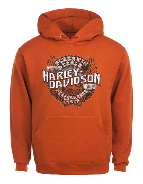 Harley-Davidson® Screamin' Eagle Men's The Legend Sweatshirt, Orange ...
