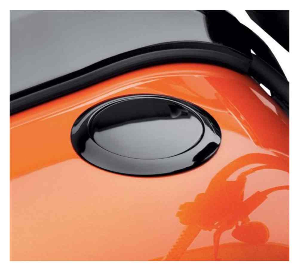 HarleyDavidson® FlushMount Fuel Cap, Fits FXS, FXSB & More, Black