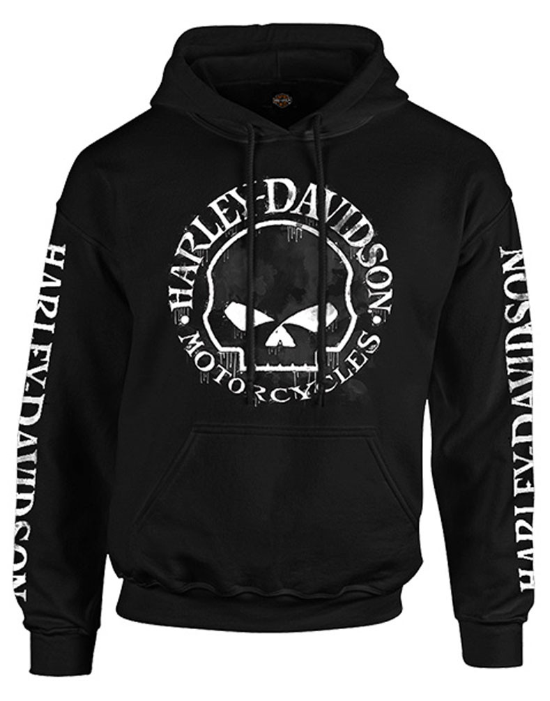 harley hooded sweatshirt