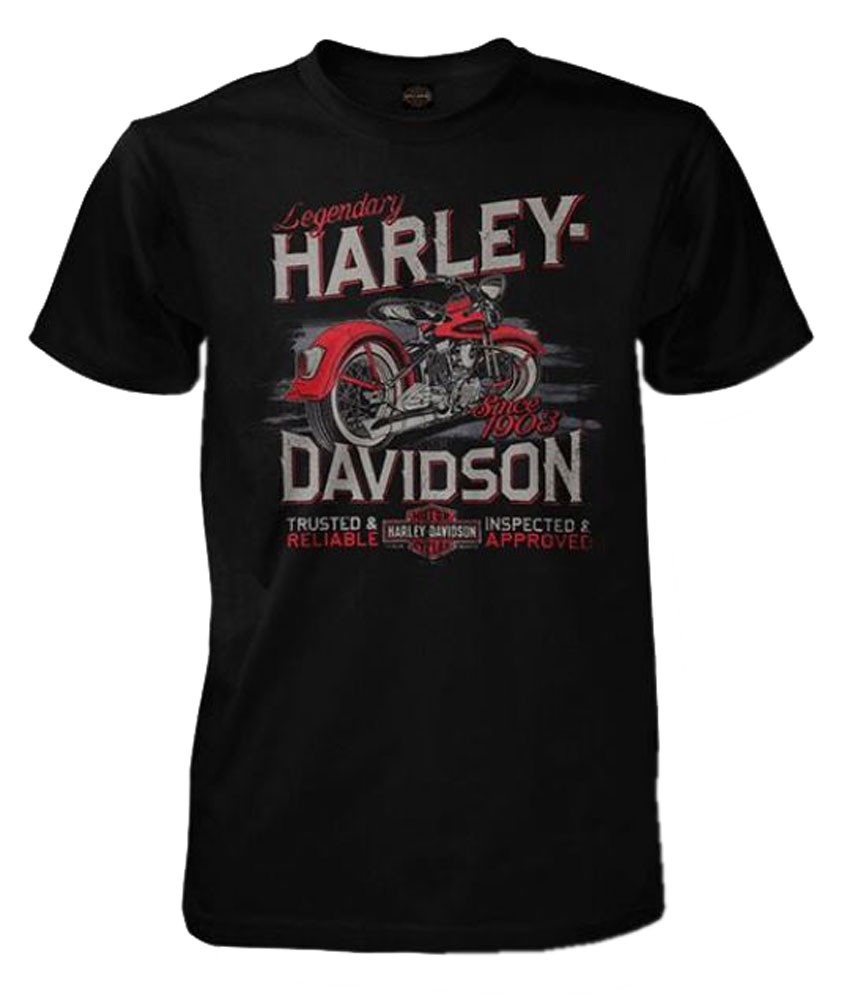 Harley-Davidson® Men's Trusted Vintage Short Sleeve Crew Neck T-Shirt ...