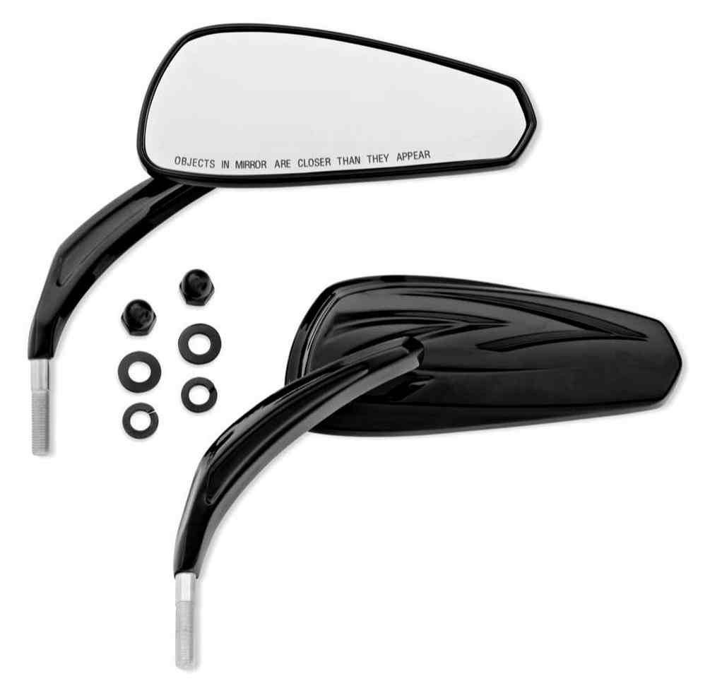 HarleyDavidson® Tribal Mirrors, Fits '15later XG Models, Gloss Black