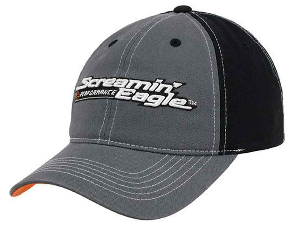 Harley-Davidson® Men's Screamin' Eagle Hang Out Baseball Cap, Gray ...