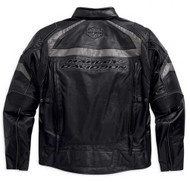 Harley-Davidson® Men's Reflective Road Warrior 3-in-1 Leather Jacket ...